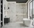 Cersanit SINKLER, light gray, matte - bathroom