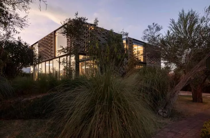 The house was built on the outskirts of Quito, the capital of Ecuador