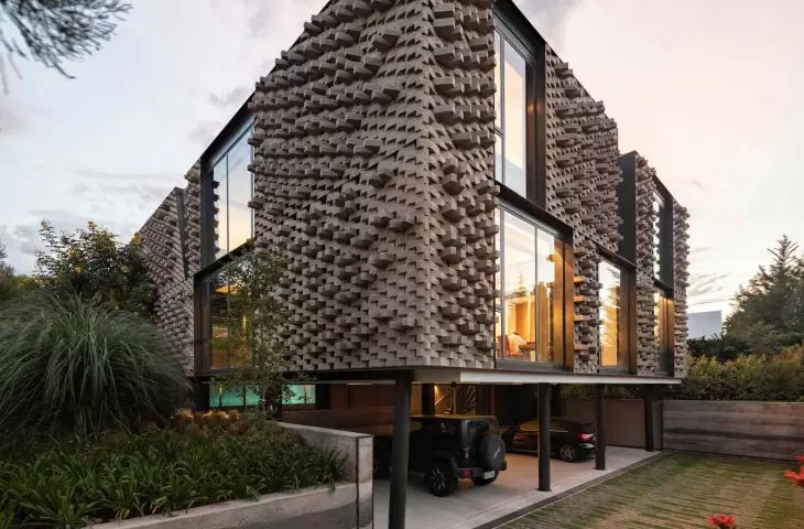 The house was built on the outskirts of Quito, the capital of Ecuador