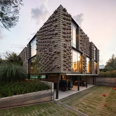 The house was built on the outskirts of Quito, the capital of Ecuador