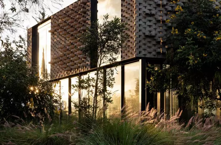 The house was built on the outskirts of Quito, the capital of Ecuador