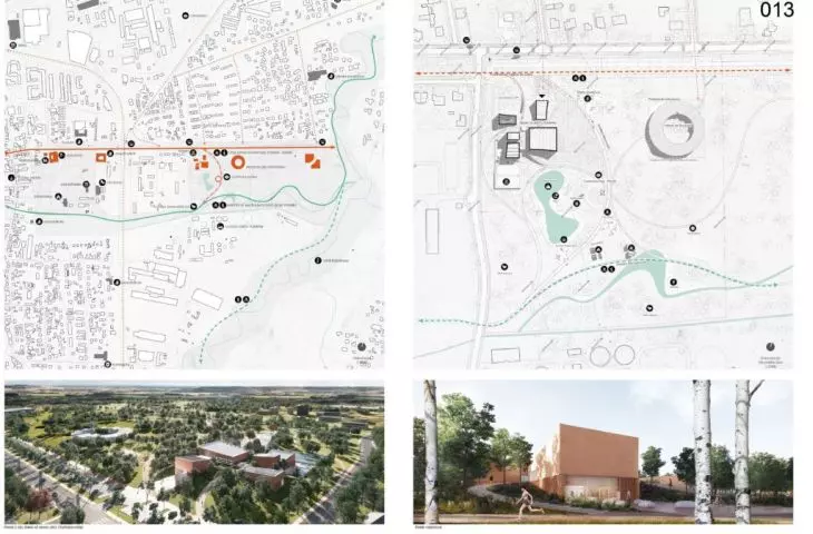 III site, situation and site plan