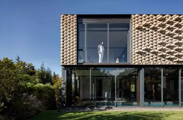 The house was built on the outskirts of Quito, the capital of Ecuador