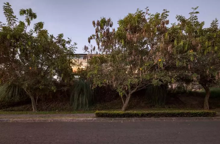 The house was built on the outskirts of Quito, the capital of Ecuador