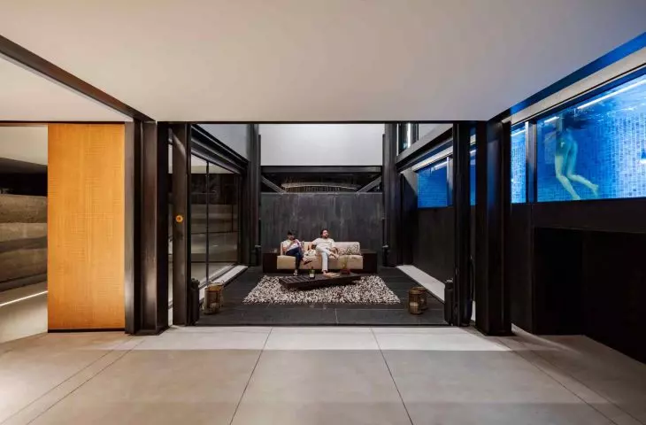 The house was built on the outskirts of Quito, the capital of Ecuador