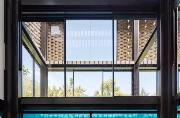 The house was built on the outskirts of Quito, the capital of Ecuador