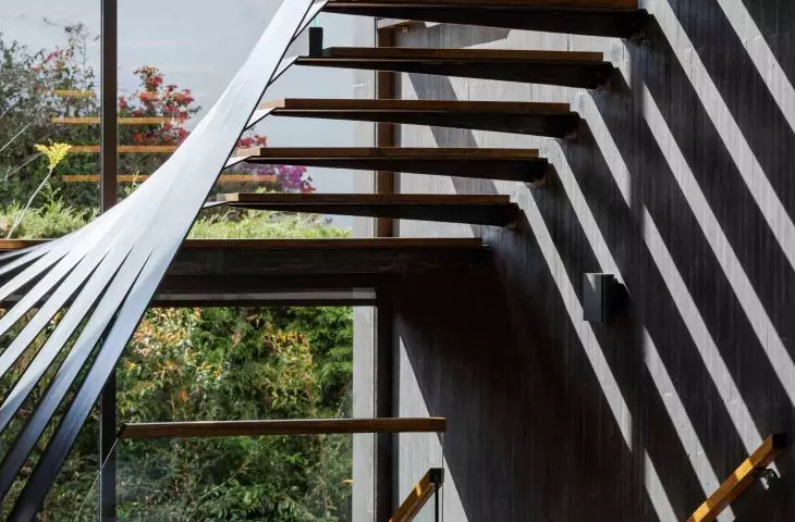 The house was built on the outskirts of Quito, the capital of Ecuador
