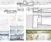 Third place, indoor swimming pool plan