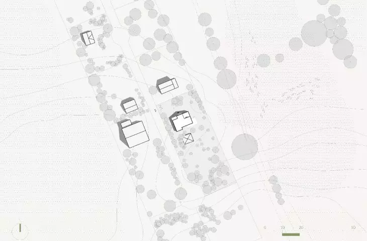 House by the pasture, land use plan