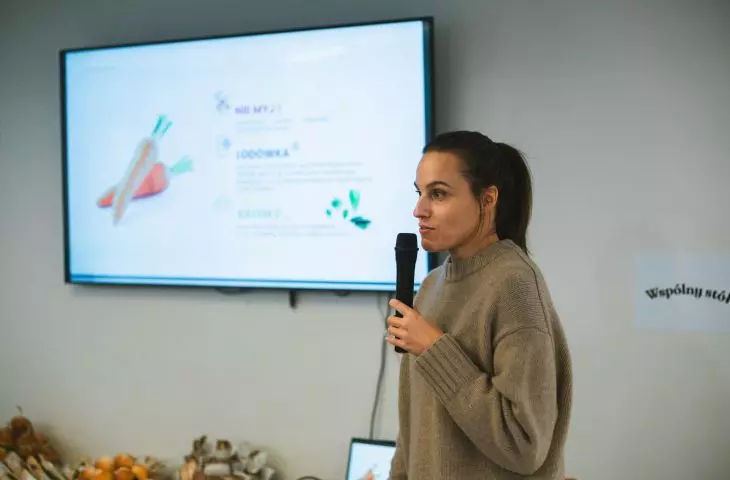 Jadłodzielnia na SWPS - inauguracja, Paulina Grabowska