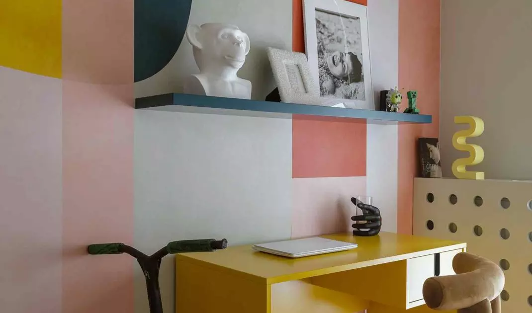 Drugi pokój to domowe atelier – przestrzeń do pracy i twórczych zajęć