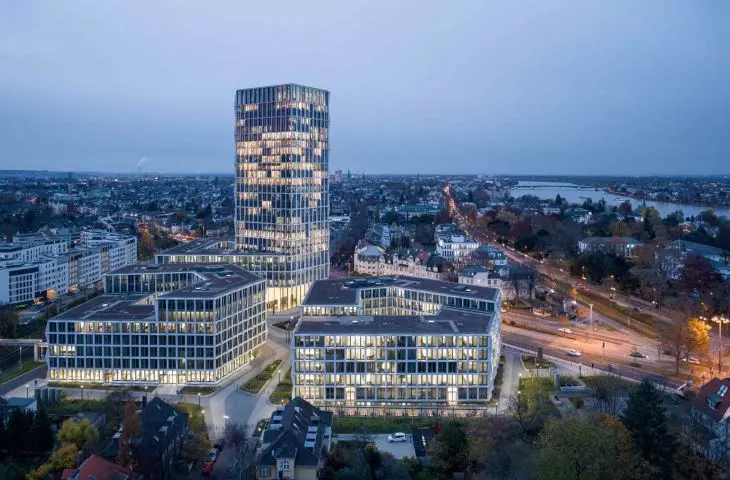 Skyscraper Neuer Kanzlerplatz in Bonn