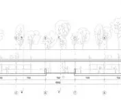 cross-section A-A