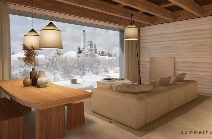 visualization - dining room and living room