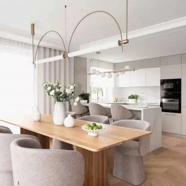 Interior of an apartment in Poznań