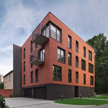 HF02 Bengali sunrise, LOFT 13 Apartments, designed by Marzena Lebica, GSBK Krakow
