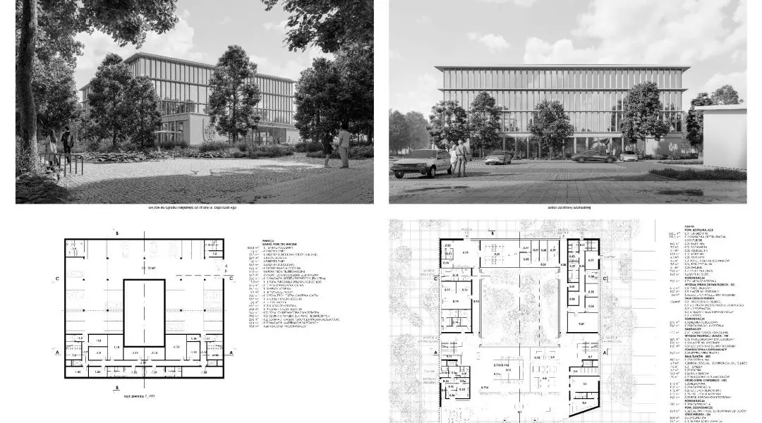 I Nagroda, proj.: DOMINO grupa architektoniczna