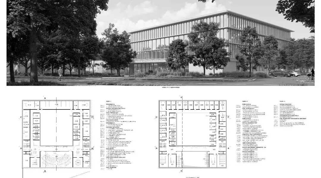 I Nagroda, proj.: DOMINO grupa architektoniczna