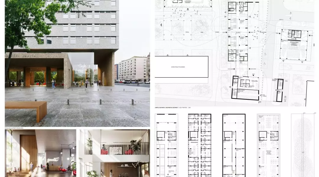 III Nagroda, proj.: Tektura Barbara Kozielewska, GAB Piotr Grabowski Architekt