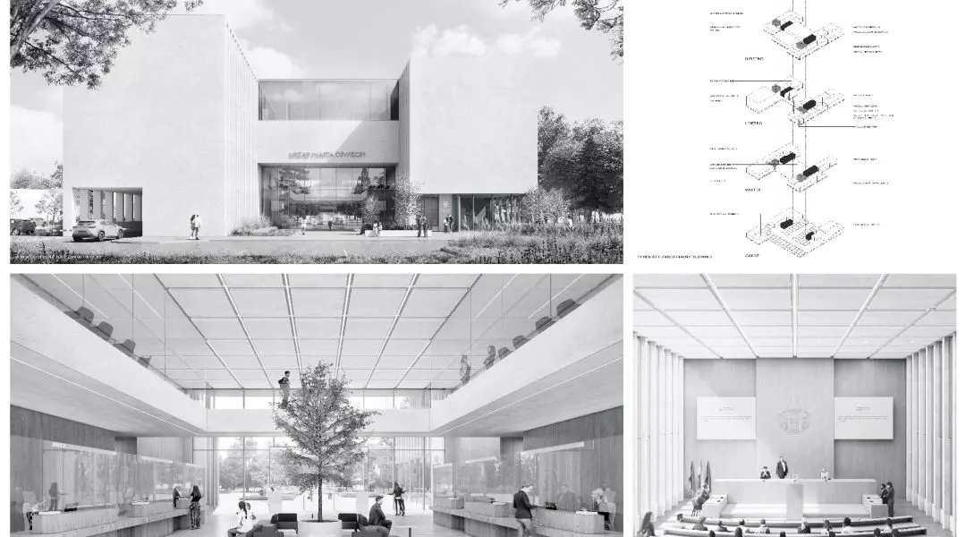 II Nagroda, proj.: Artur Jasiński i Wspólnicy Biuro Architektoniczne