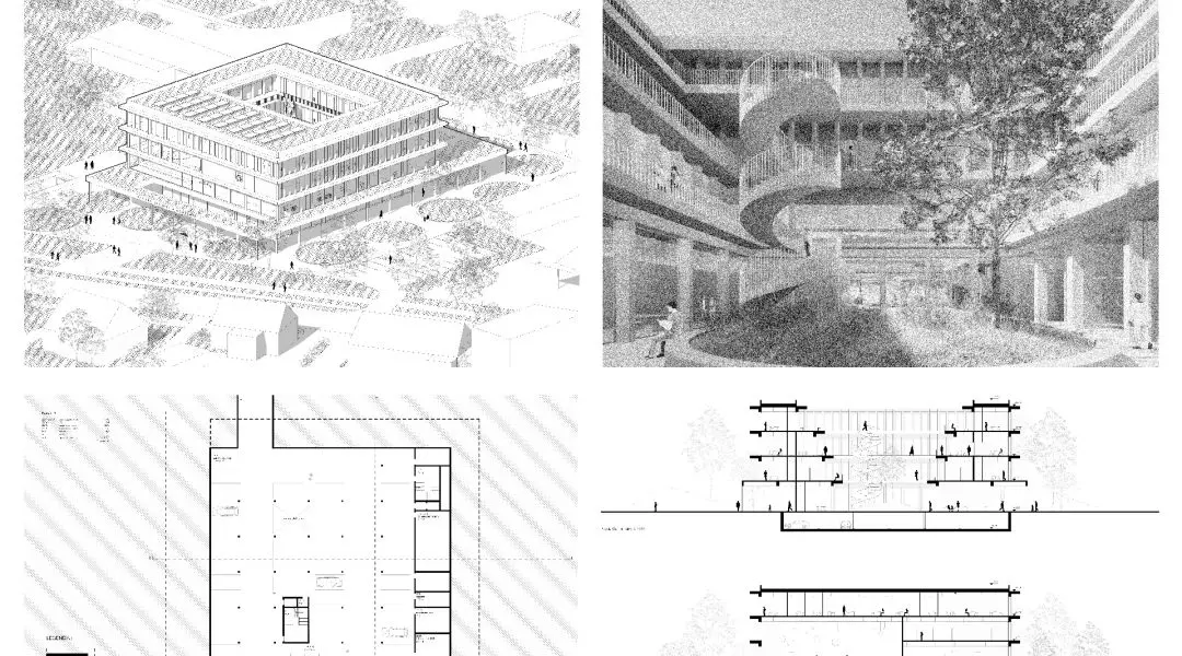 Wyróżnienie, proj.: M.O.C. Architekci