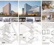 Competition for the Jowita student house in Poznań - equivalent award