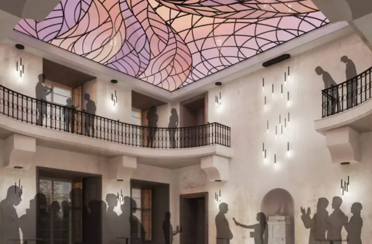 visualization - stained glass