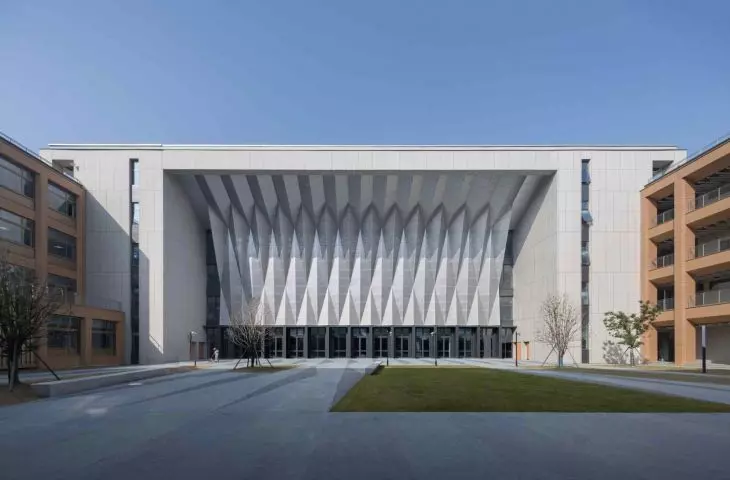 Shanghai high school campus