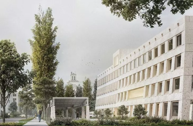 Projekt budynku Archiwum Państwowego w Piotrkowie Trybunalskim