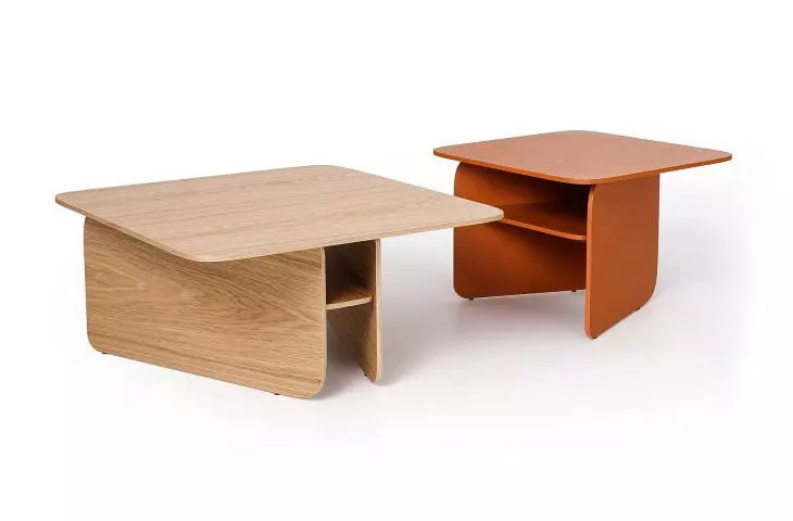 Stoliki Carde, design: Maja Ganszyniec Studio
