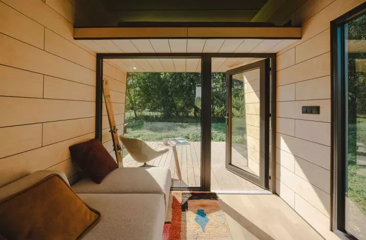 Tinyhouse, wooden mobile home