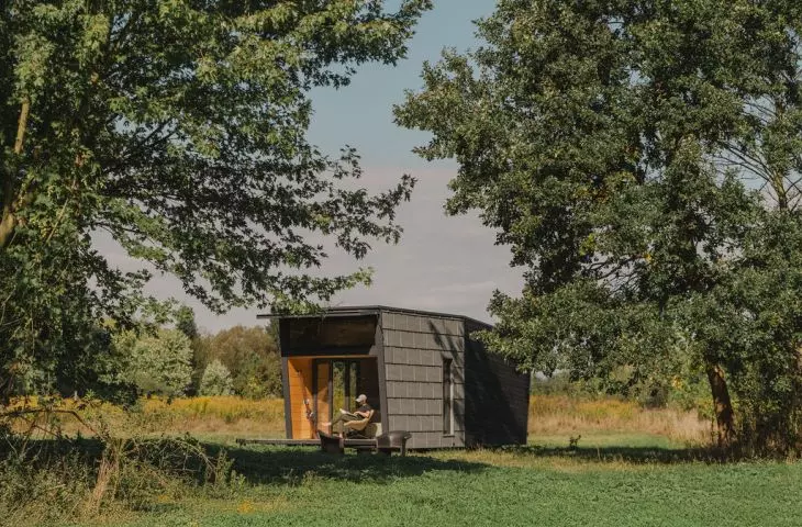 Tinyhouse, wooden mobile home