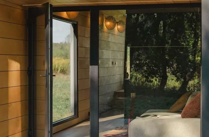 Tinyhouse, wooden mobile home