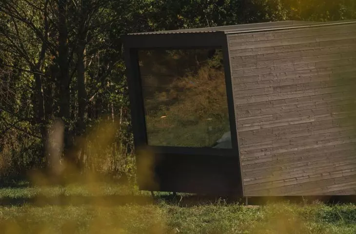 Tinyhouse, wooden mobile home