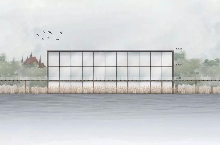 north elevation