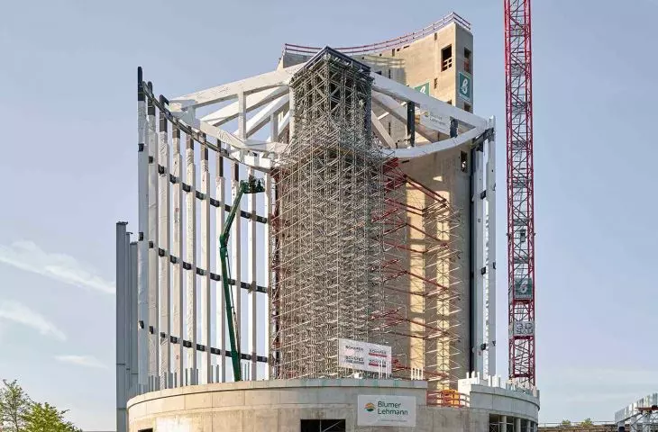 Facility under construction 