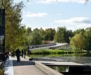 Marina - przystań żeglarska nad Jeziorem Paprocańskim w Tychach