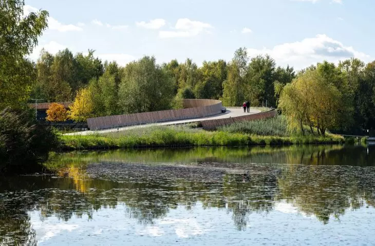 Marina - przystań żeglarska nad Jeziorem Paprocańskim w Tychach