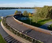 Marina - przystań żeglarska nad Jeziorem Paprocańskim w Tychach