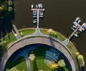 Marina - sailing marina on Lake Paprocanskie in Tychy