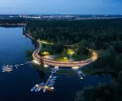 Marina - sailing marina on Lake Paprocanskie in Tychy