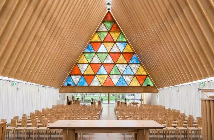 Christchurch cardboard cathedral