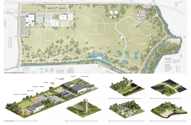 Distinction, site plan