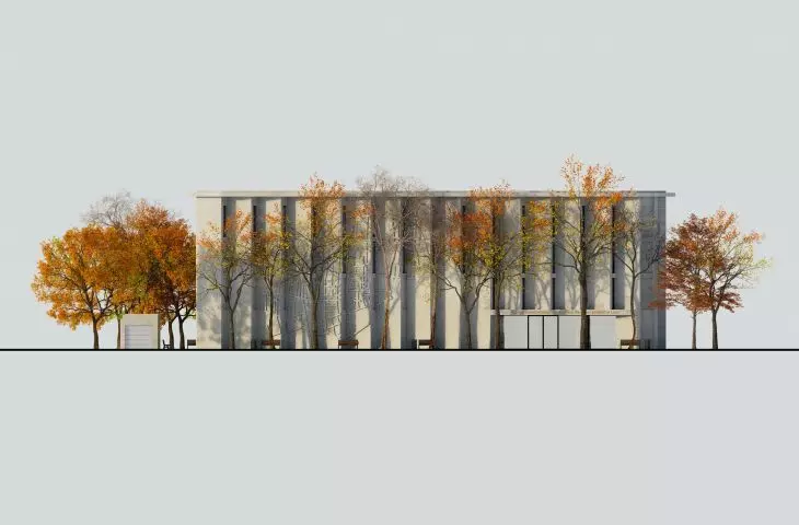 eastern elevation