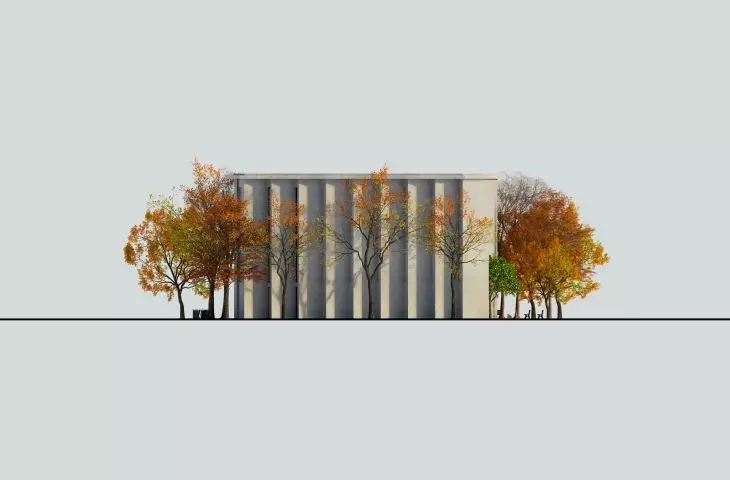 north elevation