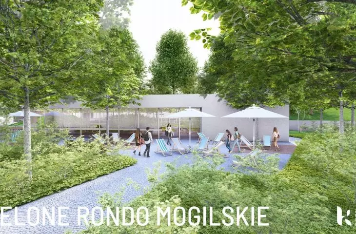 Green Mogilskie Roundabout project