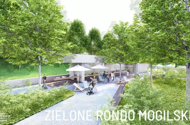 Green Mogilskie Roundabout project
