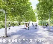 Green Mogilskie Roundabout project