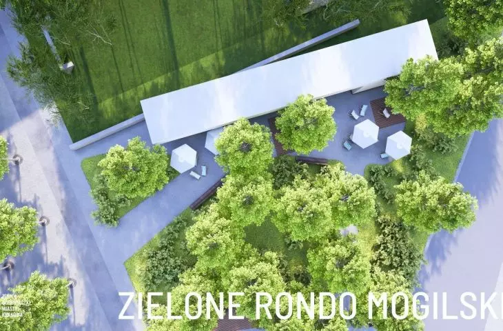 Green Mogilskie Roundabout project
