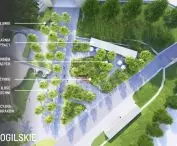 Green Mogilskie Roundabout project